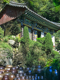 Buddhist Temple in Mountains Above Taegu  South Korea