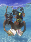 Snorkeling in the Blue Waters of the Bahamas