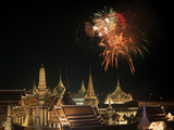 Emerald Palace During Commemoration of King Bumiphol's 50th Anniversary  Thailand
