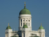 View of the Lutheran Cathedral (Tuomiokirkko)  Helsinki  Finland