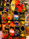 Display of Shoes for Sale at Vendors Booth  Spice Market  Istanbul  Turkey