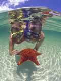 Snorkeling in the Blue Waters of the Bahamas