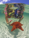 Snorkeling in the Blue Waters of the Bahamas