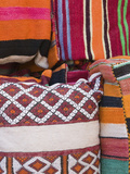 Details of the Carpet Souk  the Souqs of Marrakech  Marrakech  Morocco
