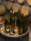 Vaulted Aging Cellar with Barriques Pieces and Maturing Wine  Maison Louis Jadot  Cote d'Or  France