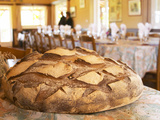 Loaf of Country Bread  Ferme De Biorne  Duck and Fowl Farm  Dordogne  France