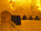 Wine Cellar  Old Chalk Quarry  Champagne Ruinart  Reims  Marne  Ardennes  France