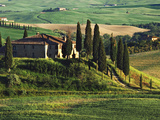 Europe  Italy A pastoral Tuscany villa in Val d'Orcia