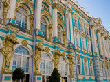 Portion of Catherine Palace  Pushkin  Russia
