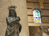 Statue of Jesus Christ in the Duomo Pisa  Italy
