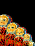 Russian Handicrafts  Matrushka Nesting Dolls