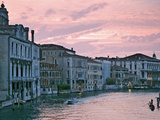 Grand Canal at Dusk from Academia Bridge  Venice  Italy