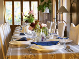 Dining Room Table  Clos Des Iles Chambres d'Hotes  Bed and Breakfast