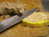 Slice of Foie Gras  Ferme De Biorne Duck and Fowl Farm  Dordogne  France