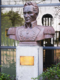 Bust Depicting Simon Bolivar El Libertador at Military Building  Montevideo  Uruguay