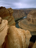 Horseshoe Bend Showing Erosion by the Colorado River  Arizona  USA