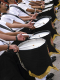 Drummers in Parade  San Miguel De Allende  Mexico