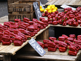 Street Market Stall Selling Produce  Montevideo  Uruguay