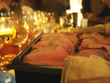 Plate of Traditional Beef at Tasting Table  Bodega Juanico Familia Deicas Winery  Juanico