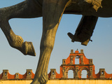 Horse Statue Framing Building  San Miguel De Allende  Mexico