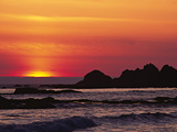 Rialto Beach at Dusk  Olympic National Park  Washington  USA
