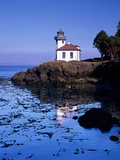 Lime Kiln Lighthouse  Entrance to Haro Strait  San Juan Island  Washington  USA