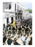 US Troops Entering Ponce  Puerto Rico  During the Spanish-American War  c1898