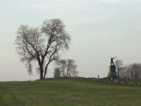 Memorials Along the Union Army's Position Atop Cemetery Ridge  Pennsylvania