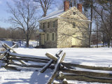 General Washington's Headquarters at Valley Forge during Winter Encampment  Pennsylvania