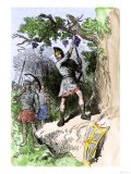 Discovery of Grapes by Leif Eriksson's Expedition  1001 Ad  Leading to Naming the New Land Vinland