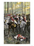 Combat during the Battle of Cowpens  c1781