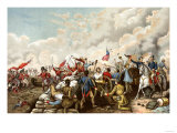 General Andrew Jackson's Victory over the British at New Orleans  c1815
