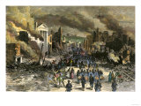 Black Regiment of the Union Army Entering Richmond  April 3  1865  Near the End of the Civil War