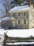 General Washington's Headquarters at Valley Forge during Winter Encampment  Pennsylvania