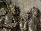 Black Soldiers of the 54th Massachusetts Regiment  Memorial in Boston  Massachusetts