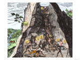 Natives Working in the Spanish Mines of Mexico