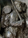 Black Soldier of the 54Th Massachusetts Regiment  Memorial in Boston  Massachusetts