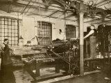 Book and Magazine Printing Press at Harper and Bros  New York City
