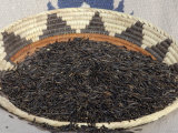 Wild Rice from the Great Lakes Area  in a Basket