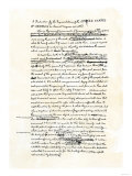 Draft of the Declaration of Independence in Jefferson's Handwriting  Page 1
