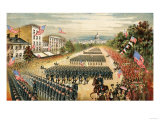 Grand Review of Armies at End of Civil War  Pennsylvania Avenue  Washington DC  c1865