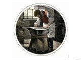 Blacksmith Working at an Anvil