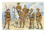 New Uniforms for US Troops at the Outset of the Spanish American War  c1898