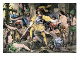 Cortes Orders an End to the Aztec Practice of Human Sacrifice after the Conquest of Mexico City