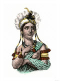 Dona Marina  Native Interpreter for Hernando Cortes in the Spanish Conquest of Aztec Mexico