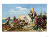 Cortes Scuttling His Ships after Landing in Mexico  c1518
