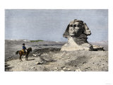 Napoleon and the Sphinx at the Time of the French Invasion of Egypt  c1798
