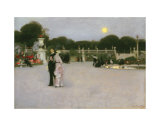 In the Luxembourg Gardens  c1879