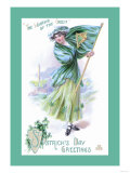St Patrick's Day Green