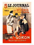 Le Journal: Les Mysteres de la Tour Pointue  c1899